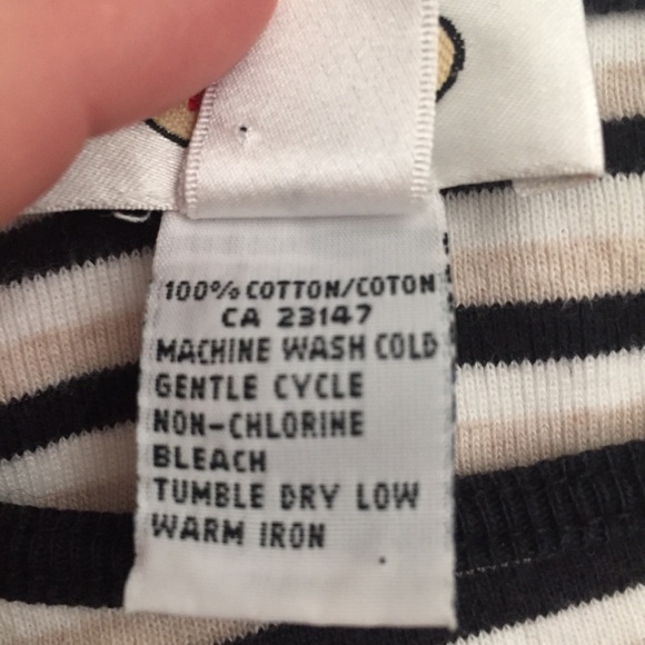 Talbots Striped T-shirt Size L - Picture 4 of 5